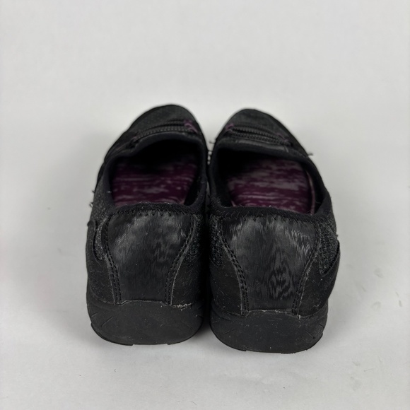 DANSKIN NOW Gray/Pink Memory Foam Sneakers, Slip-On, Size 9, Non-Marking - Picture 5 of 6